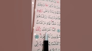 سورة الأنفال الأية 4 إلى 6 القارئ سعد الغامدي
