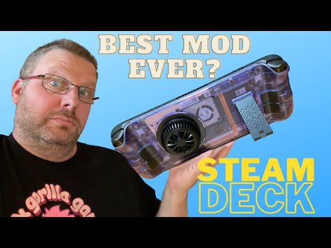 THE BEST COOLING FOR YOUR STEAM DECK? | Devaso cooling back plate and fan installation and testing