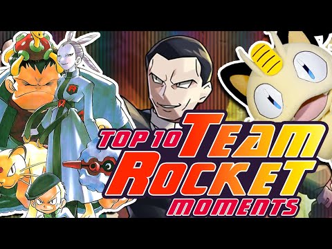 Top 10 Team Rocket Moments - TheCartoonGamer