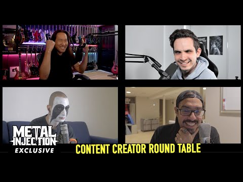 HERMAN LI (DRAGONFORCE), NIK NOCTURNAL, SATANIC TEA - Content Creator Roundtable | Metal Injection