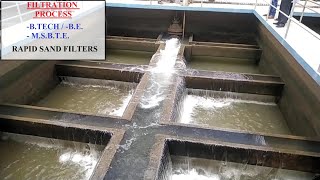 Filtration process in water purification|Filtration of water| Environmental(Public Health)Engineers