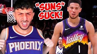 Devin Booker is NOT Talking to me anymore after this... **COURTSIDE SUNS GAME**