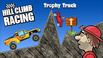 Hill Climb Racing | Gameplay Walkthrough Part 8 | TROPHY TRUCK (iOS, Android)