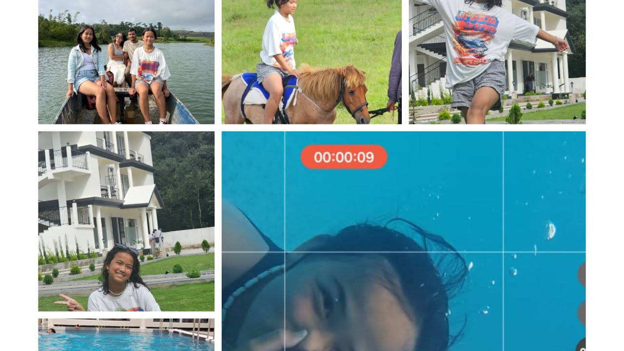 Learning how to swim💦🏊🏻‍♀️+siblings trip to amlarem 👥👥#amlarem #swimming #vlog