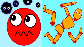 Ragdoll Break vs Hide Ball--Satisfying Walkthrough Max All Levels Android iOS ASMR TikTok  Gameplay