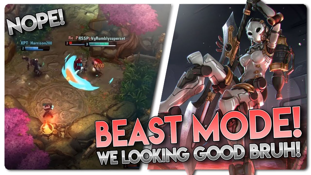 Beast Mode Vainglory 5v5 Ranked Gameplay Alpha Wp Jungle Gameplay Youtube