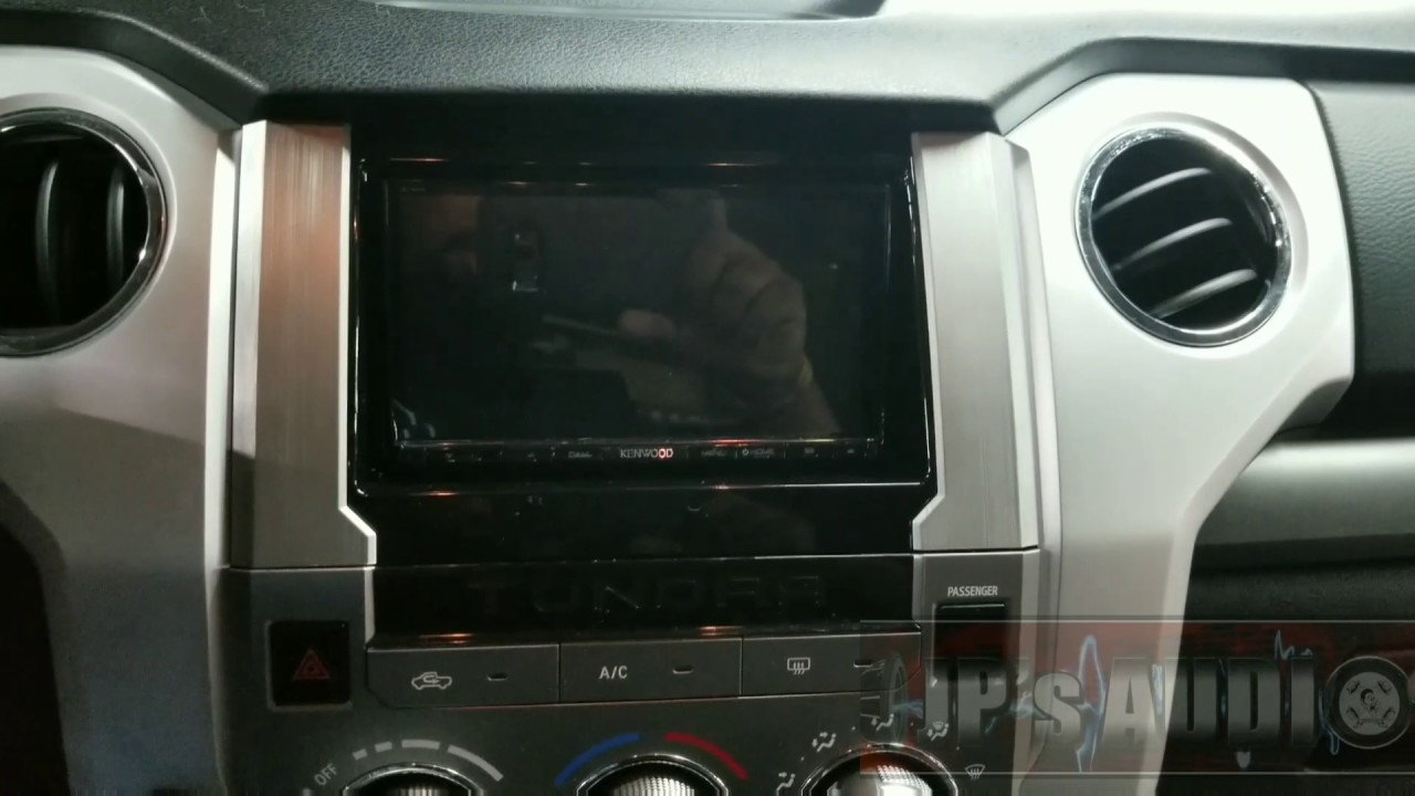 Toyota tundra radio removal - YouTube