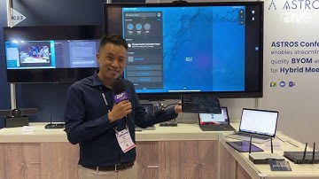 InfoComm 2023: Astrogate Shows Off ASTROS Pod Wireless Presentation and Screen Sharing Solution
