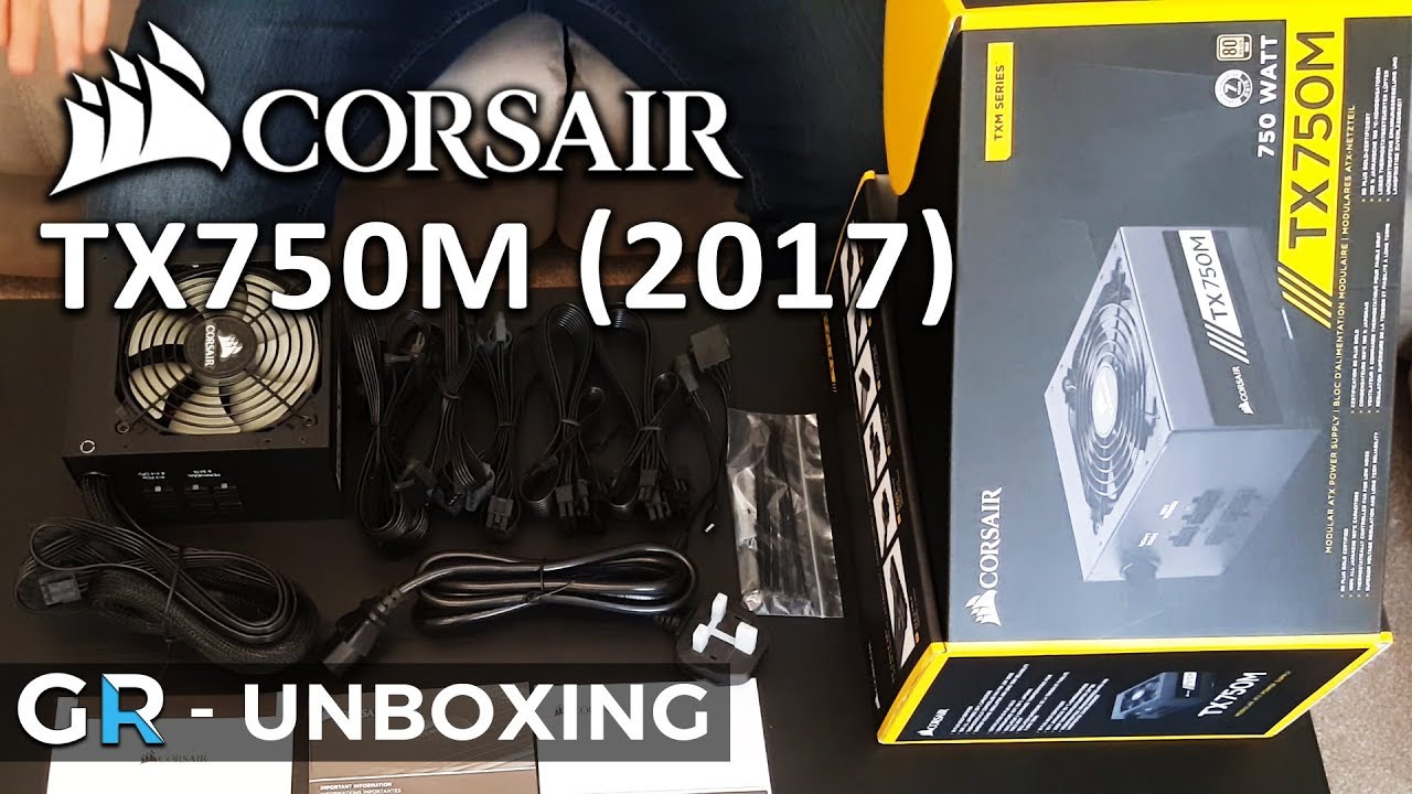 *Brand New* Corsair TX750M TX-M Series Modular 750W 80 Plus Gold Certified PSU