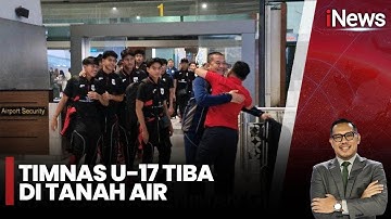 Tiba di Tanah Air, Timnas U-17 Bawa Pulang Tiket ke Piala Dunia | iNews Siang | 18/04