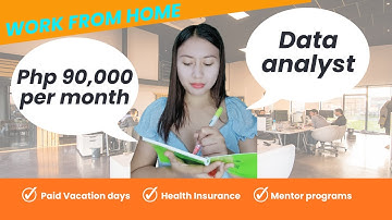 DATA ANALYST WORK FROM HOME (EARN UP TO PHP 90,000 PER MONTH) | Sincerely Cath