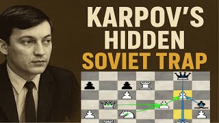 Karpov’s Hidden Soviet Trap | The Silent Mastermind (1967)