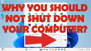 ❌ do not shutdown your computer ❌ - you should do this instead! ✅
