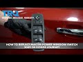 How to Replace Master Window Switch 2009-20 Dodge Journey