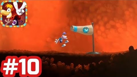 Rayman Fiesta Run - Gameplay Walkthrough - Part 10 (Level 32 - 35) iOS/Android