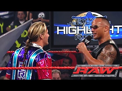 The Rock Highlight Reel Segment Part 2 - Monday Night Raw