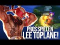 Macht MEGA Bock! | Pros spielen Lee Sin Toplane