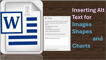 How to Add Alt Text to Images, Shapes & Charts in MS Word 🖼️ | Boost Accessibility & SEO!
