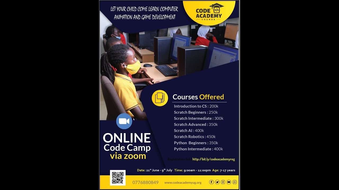 SCRATCH CODE CAMP PRESENTATIONS - JUNE 2021 - YouTube
