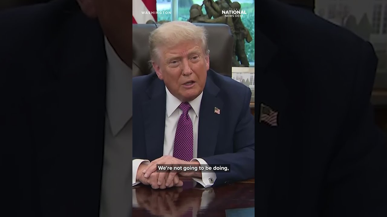 Trump Says He Won T Spend Too Much Money On Department Of War Rebrand