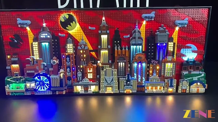 Light Kit for LEGO Batman Gotham City #76271 The Animated Series #lego  #legofan #legotechnic #legos