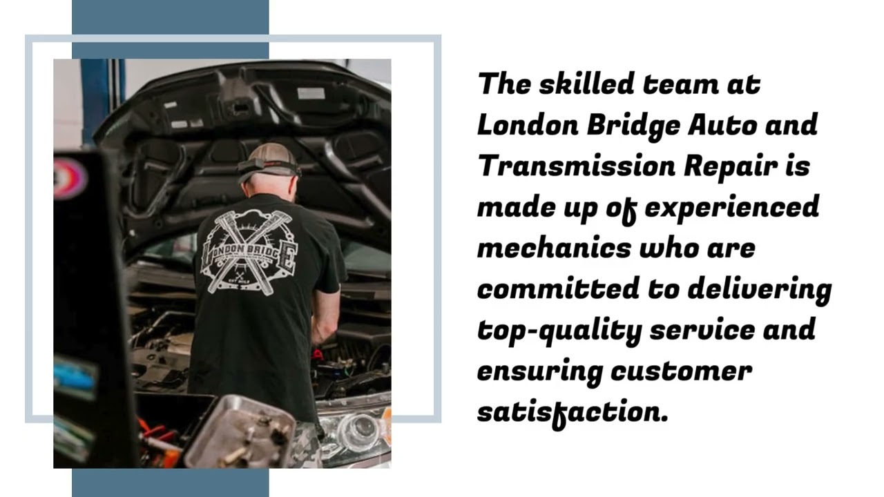 London Bridge Auto & Transmission Repair Offers Trusted Auto Repair Services in Virginia Beach VA