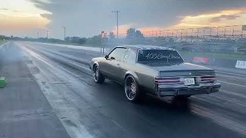 On 3 Performance Single Turbo System for the G-body LS Swapped Cars At The Track - 405GrayGoose