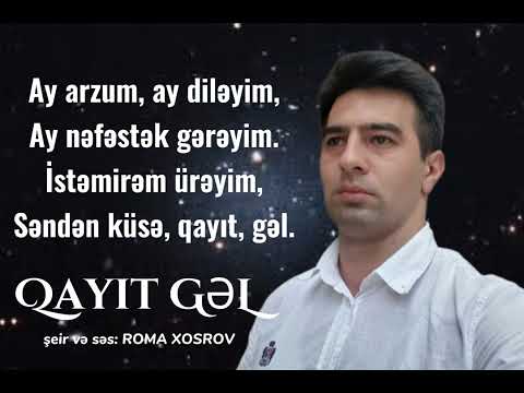 Elə getdiyin kimi, bir nəfəsə qayıt, gəl... şeir və səs: @RomaXosrov