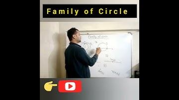 Family of Circle ⭕.  || Complete Video Link in description. || #shorts #justmathsejee