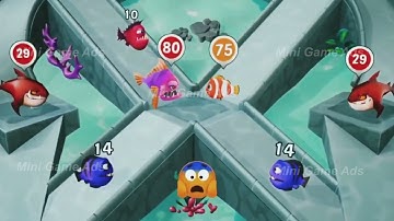 Fishdom Ad HD Mini Game #34 Android | IOS | App | Feed, Save and Help the Fish Gameplay Walkthrough