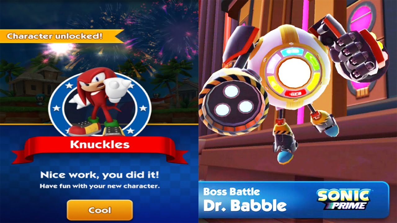 New Yoke City Track and Dr. Babble Boss Battle Now Available in Sonic Prime  Dash – Sonic City