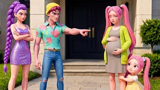 Download Lagu Rescuing Baby Mira and Her Mom After Being Kicked Out of Their Home | KPOP Demon Hunters MP3