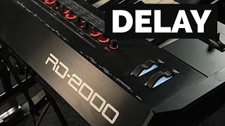 Exploring delay | Roland RD 2000