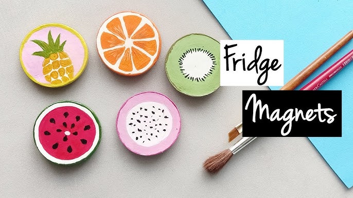 easy diy fridge magnets