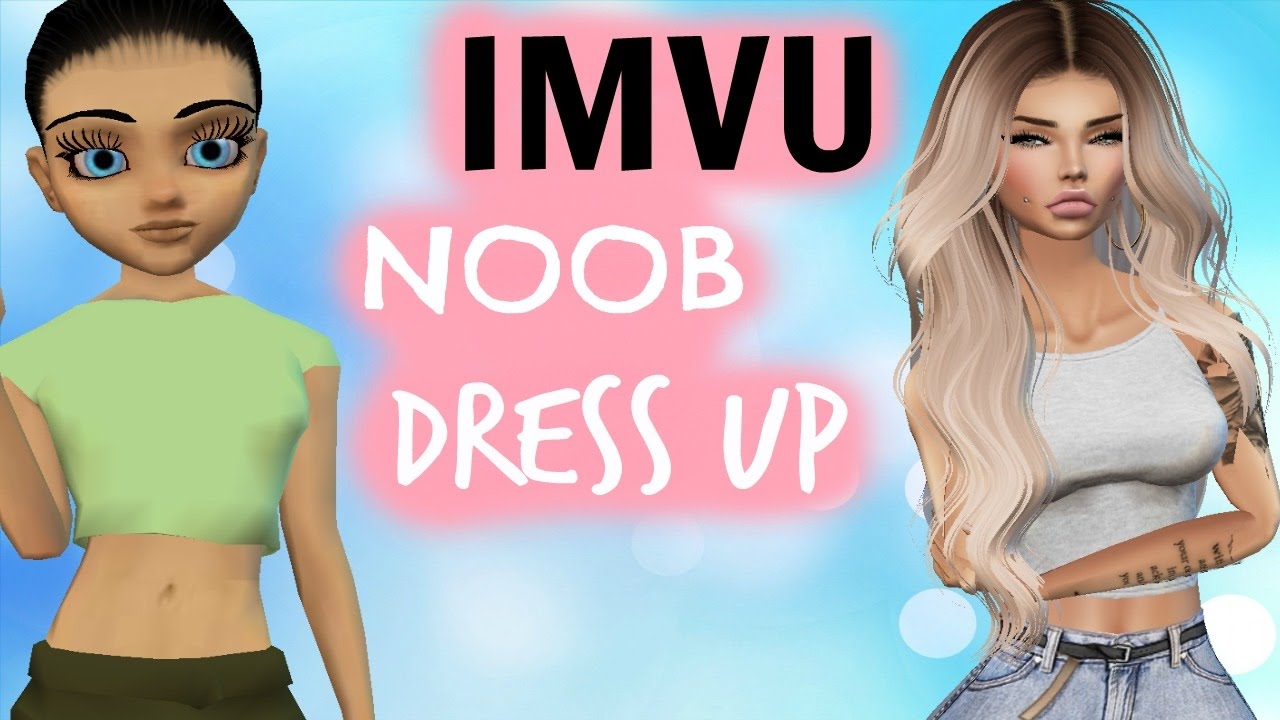 Imvu How To Dress Up For Noobs Youtube