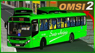 OMSI 2 - MOTORISTA LOUCO🤣 Caio Apache Vip IV MB OF-1519 Bluetec 5 l SANTO ANTÔNIO -  Duque de Caxias screenshot 1