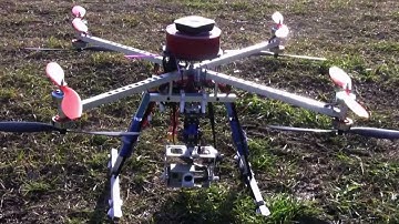 Drone Octocopter apm 2.5 fpv  video films Riccardo Castellani