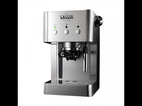 Кафе машина Gran Gaggia Prestige - YouTube