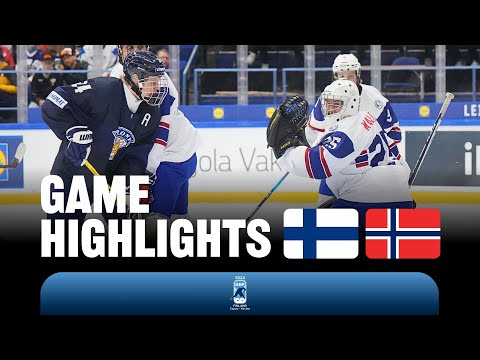 Highlights: Finland vs Norway | 2024 #U18MensWorlds