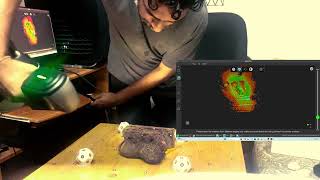 iReal M3 Tutorial   How to Use Infrared Parallel Laser Scanning Mode
