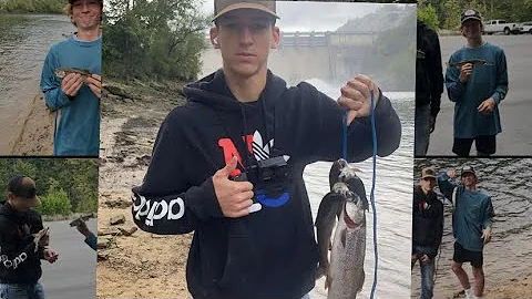 Trout Fishing At Wolf Creek Dam