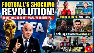 FOOTBALL WORLD IN SHOCK!😱FIFA DRAMA, SALAH, MESSI & HUGE TRANSFERS! #FootballNews #TransferNews #SEO