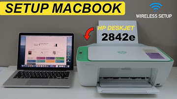 HP DeskJet 2842e Setup MacBook, Wireless Setup, HP Smart App !