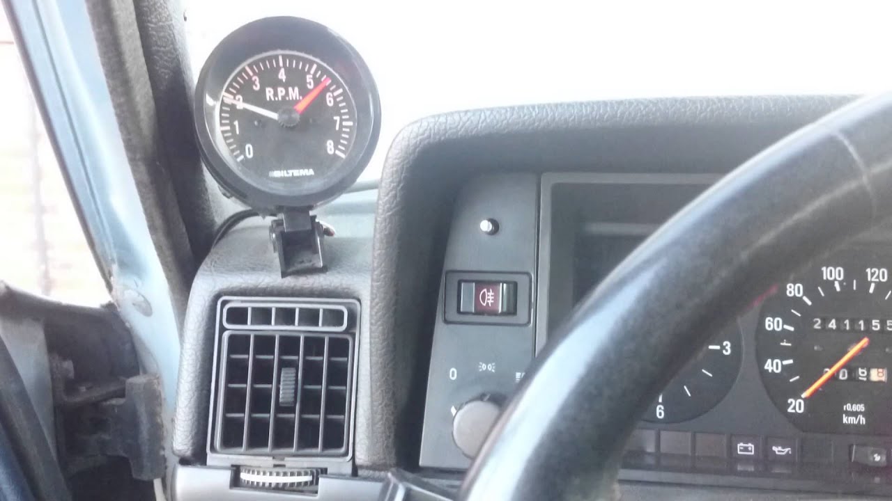 Volvo 240 cold start YouTube
