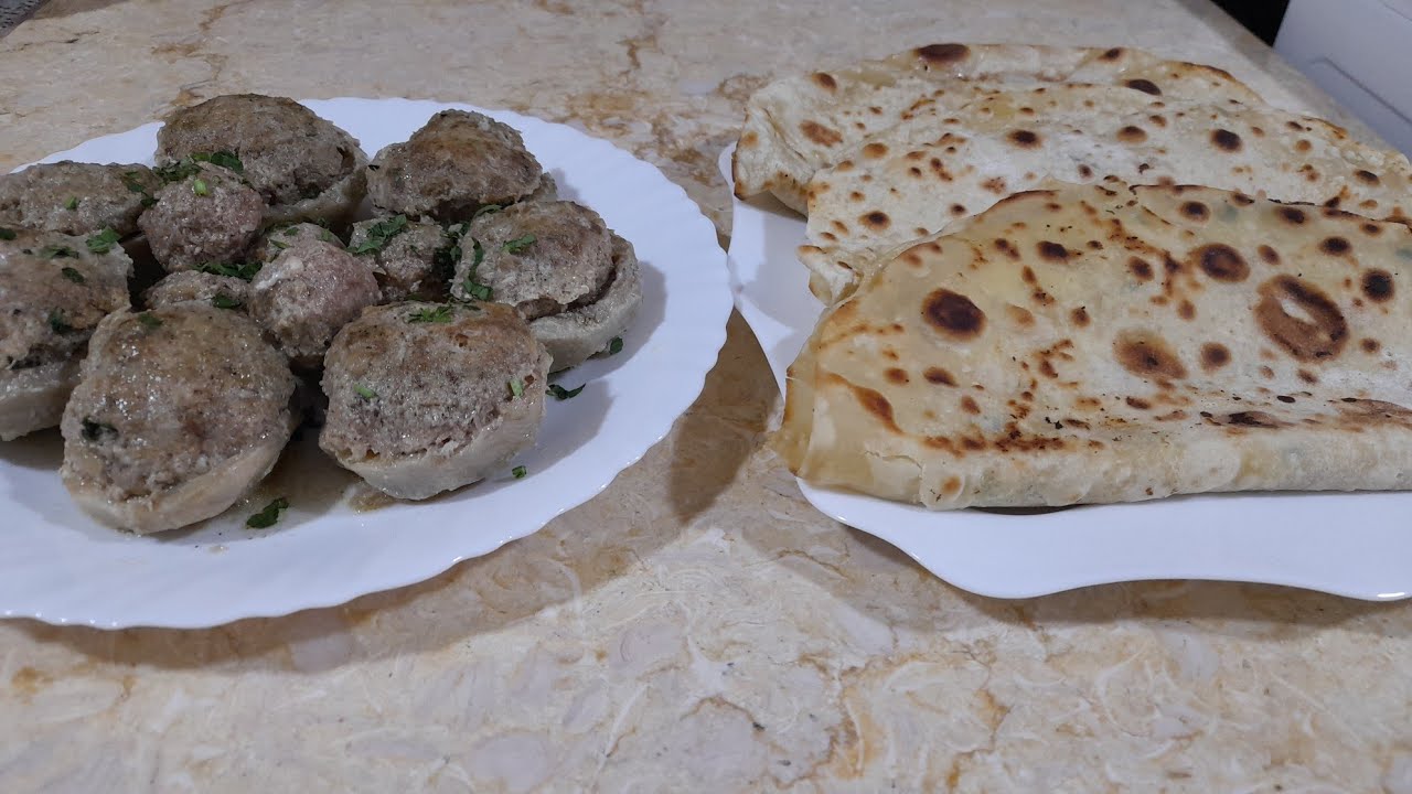 فطورنا لليوم الثامن من شهر رمضان المبارك قرنون محشي ومملحة آخر لحظة