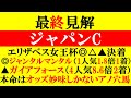 【ジャパンC 最終見解 2025】マイルCS◎ジャンタルマンタル1着！▲ガイアフォース3着！本命はオッズ妙味しかないアノ馬！！