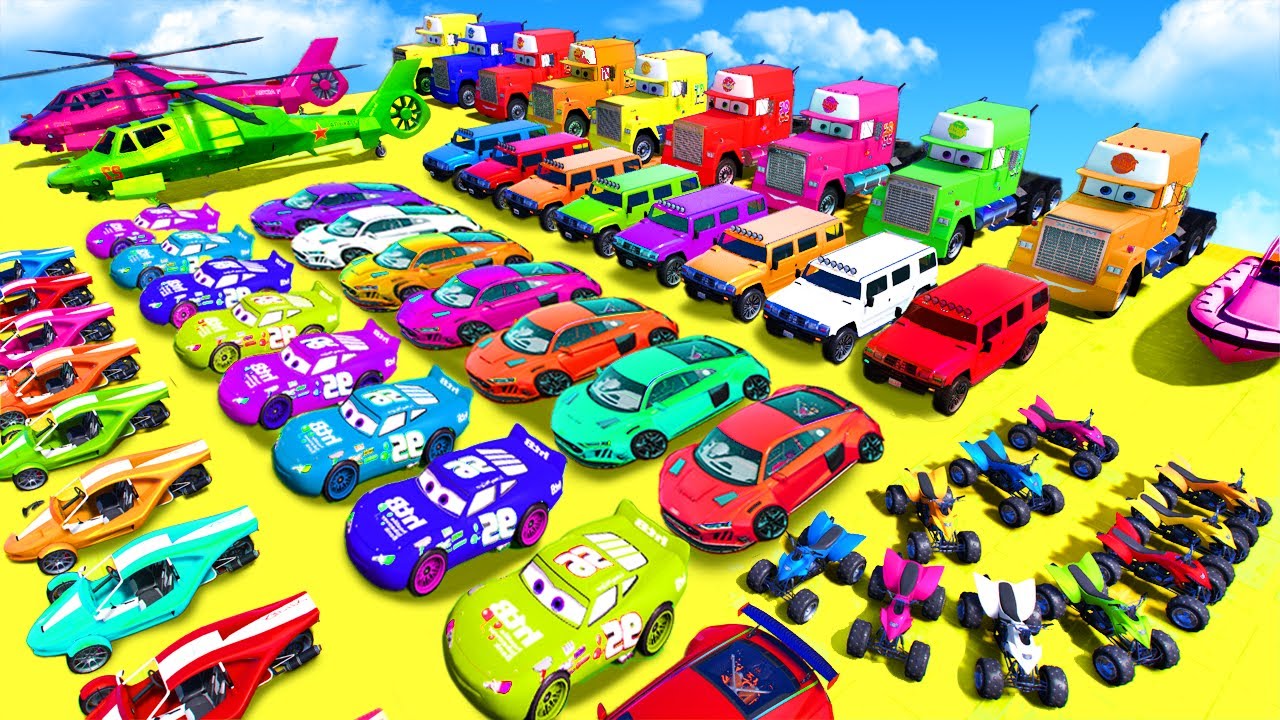 GTA V Superheroes Crazy Race Challenge with Super Cars | GTA 5 Spiderman Car Stunt Race