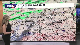 Storms on Saturday