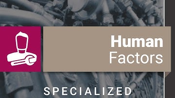 Safety and Human Factors Training Part-145 & CAMO - Initial