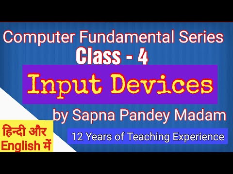 Computer Fundamental | Input Devices | For CCC, O Level, PGDCA, DCA ...